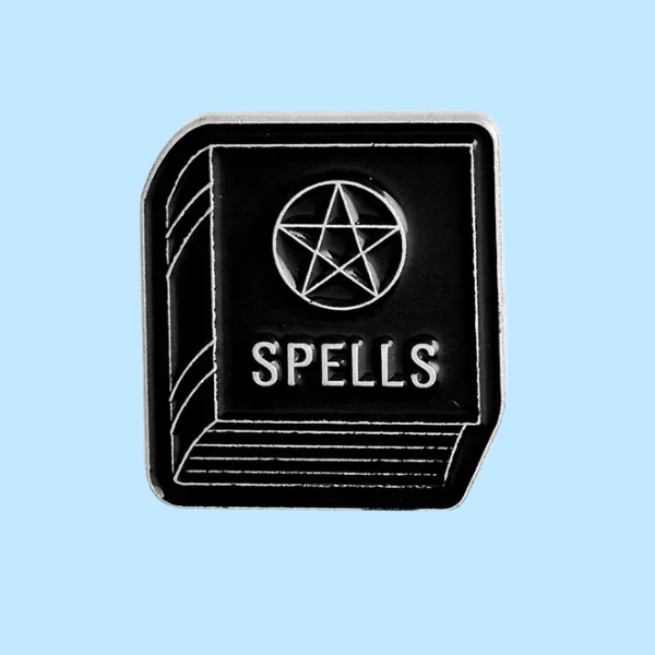 BLACK BOOK OF SPELLS PIN
