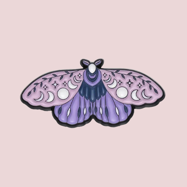 LUNAR MOTH PIN