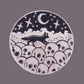 MOONLIT SKULL FIELD PATCH