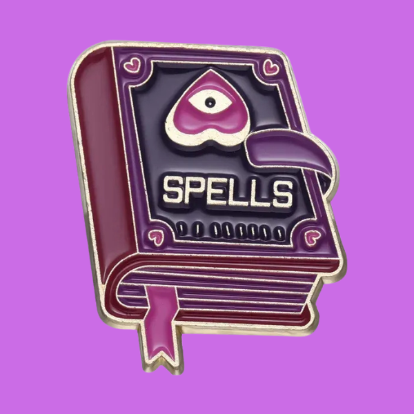 SPELL BOOK PIN