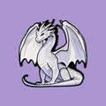 WHITE DRAGON PIN