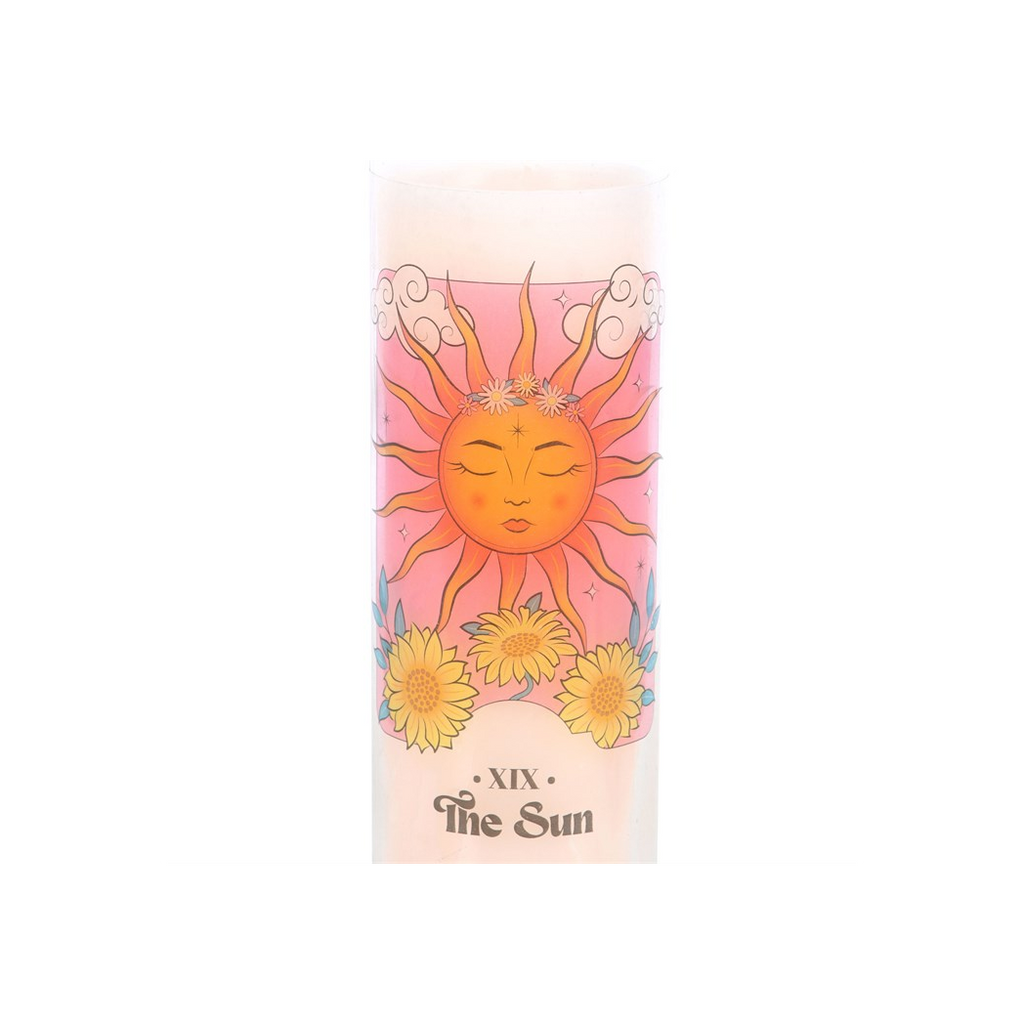 THE SUN TAROT TUBE CANDLE
