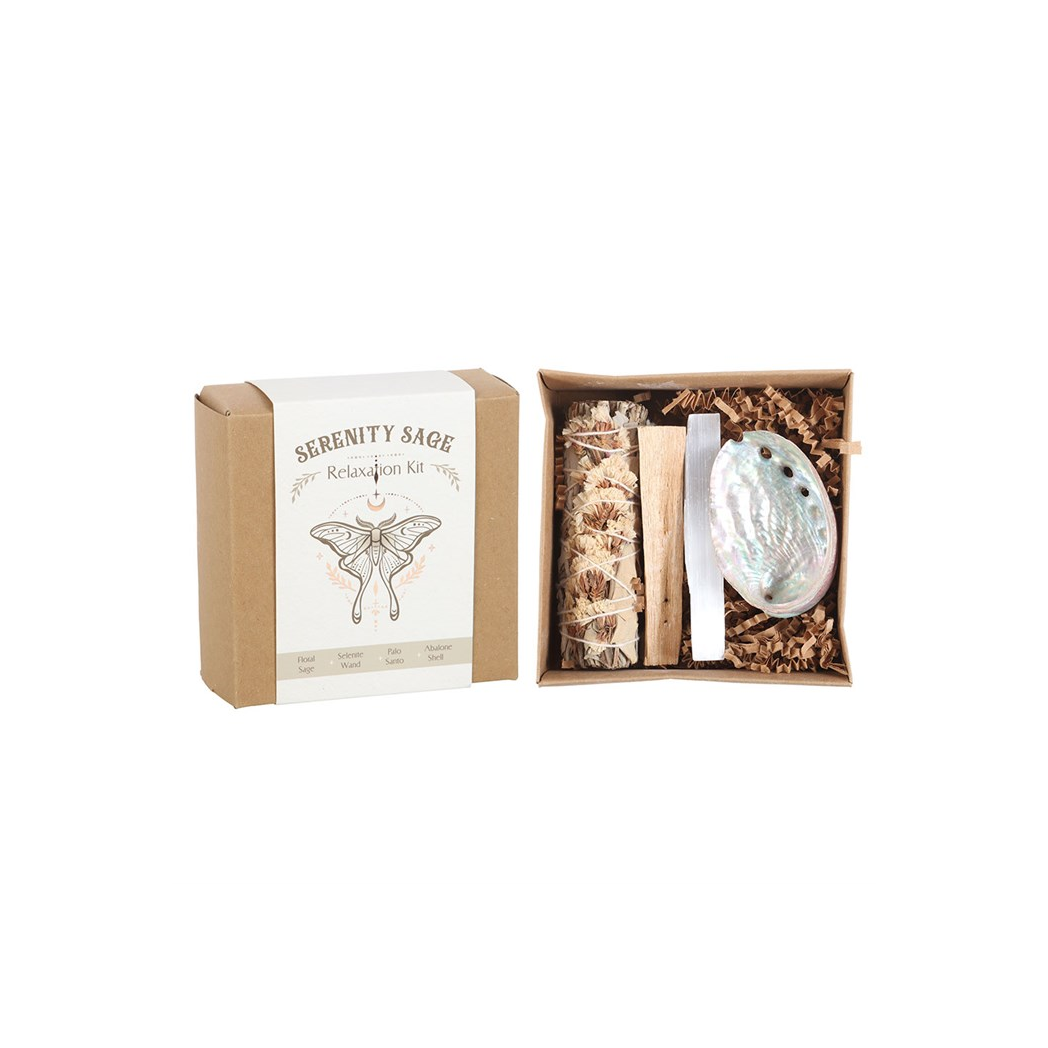 SERENITY SAGE RELAXATION SMUDGE KIT