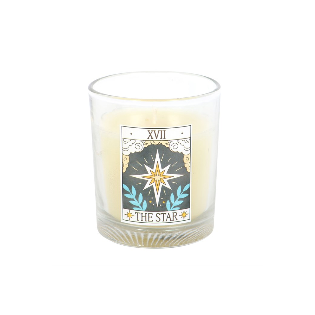 THE STAR VINTAGE TAROT CANDLE