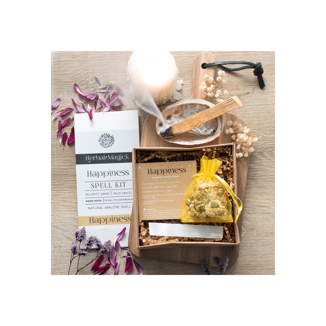 HERBAL MAGICK HAPPINESS SPELL KIT