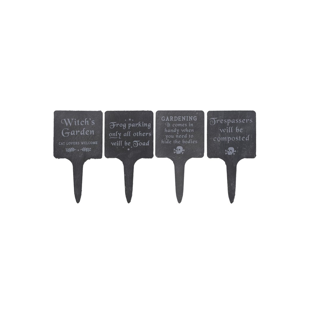 GOTHIC GARDEN SLATE SIGNS