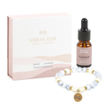 STRESS LESS BRACELET + ESSENTIAL OIL GIFT SET