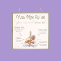 YULE MINI ALTAR WALL HANGING