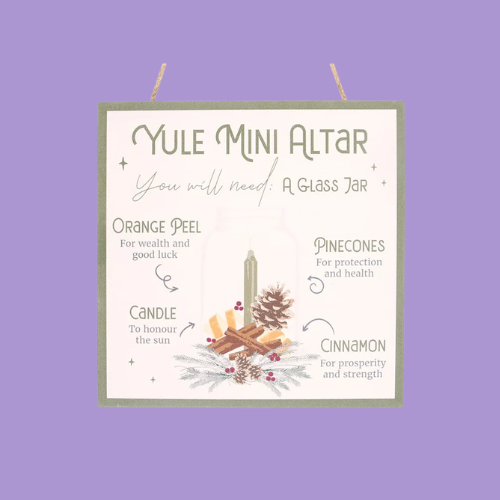 YULE MINI ALTAR WALL HANGING