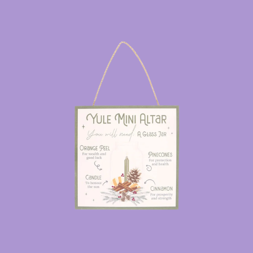 YULE MINI ALTAR WALL HANGING