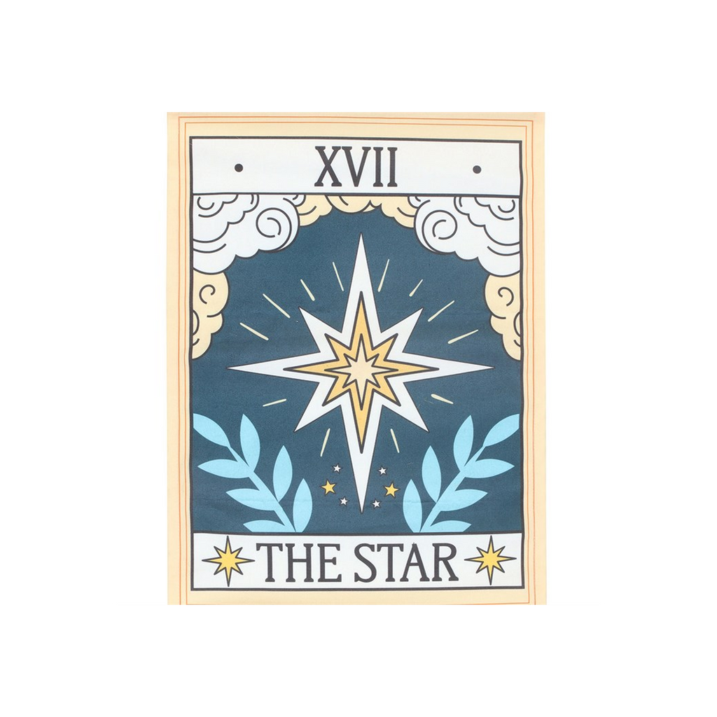 THE STAR VINTAGE TAROT WALL HANGING