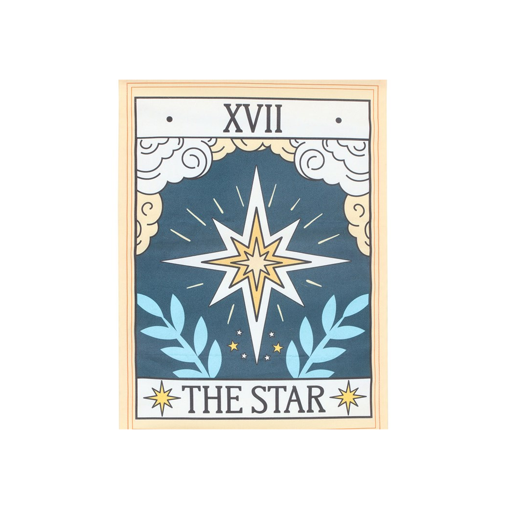 THE STAR VINTAGE TAROT WALL HANGING