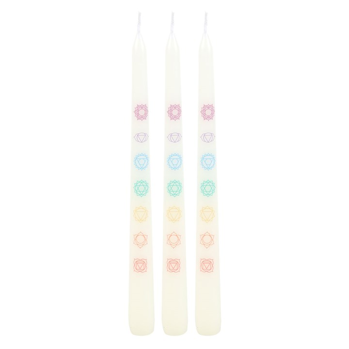 CHAKRA TAPER CANDLES