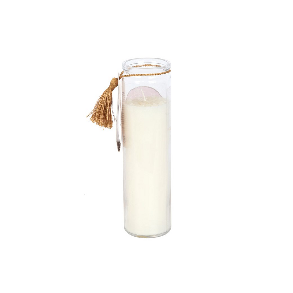 ATHENA GODDESS CRYSTAL TUBE CANDLE