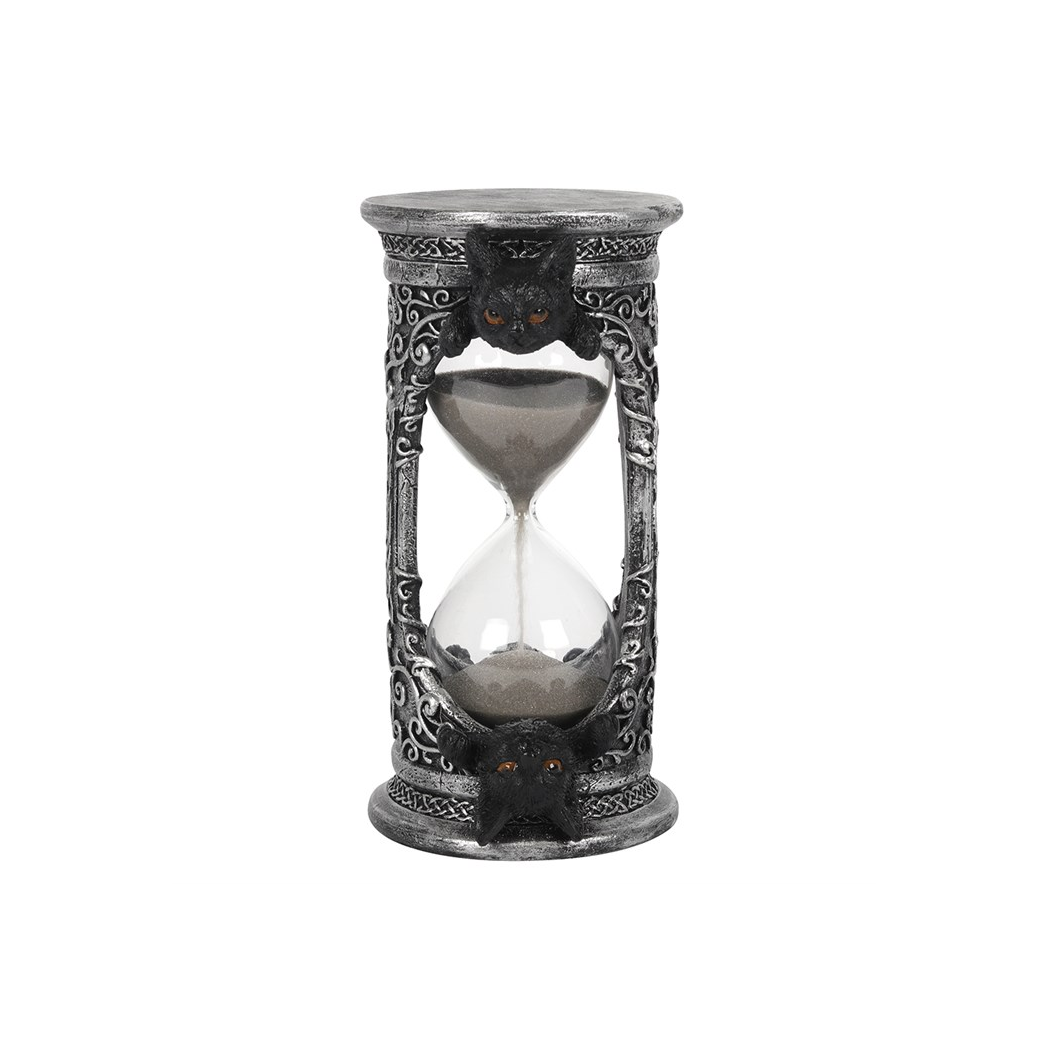 BLACK CAT HOURGLASS