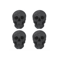 SET OF 4 SKULL COASTERS