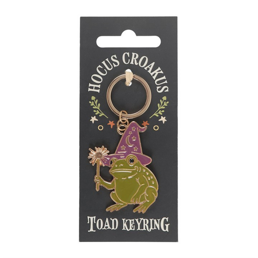 HOCUS CROAKUS TOAD KEYRING