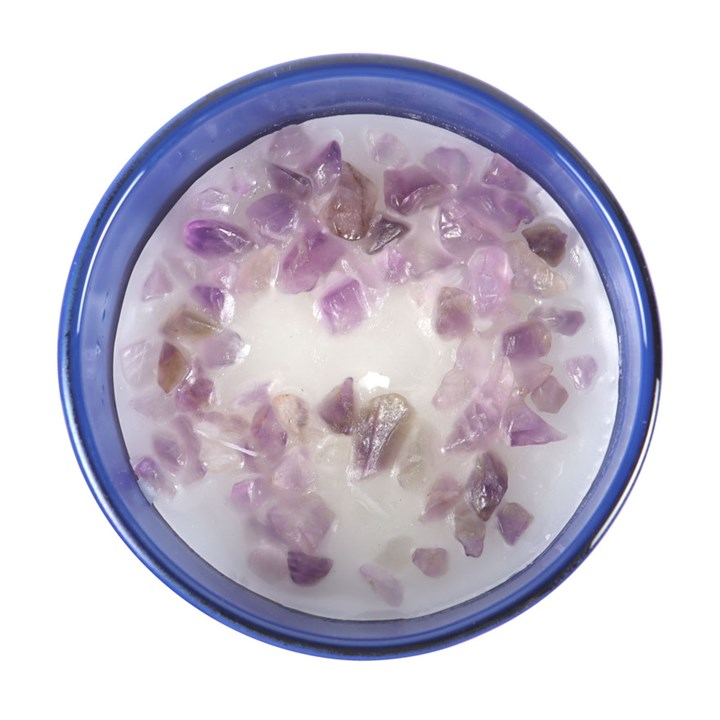 THE MOON AMETHYST CRYSTAL CANDLE