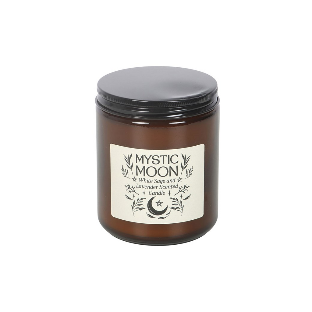 MYSTIC MOON SAGE + LAVENDER CANDLE