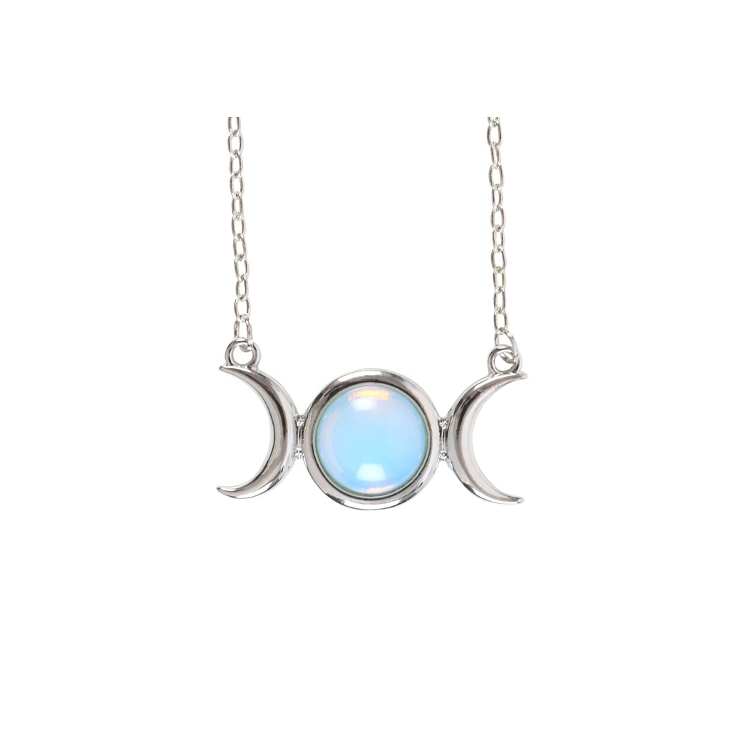 OPALITE MOON GODDESS NECKLACE CARD