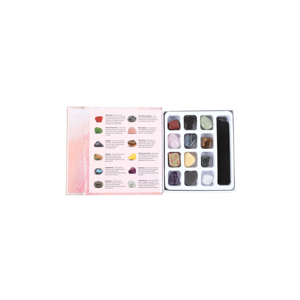 A LITTLE BOOK OF CRYSTAL HEALING GIFT SET