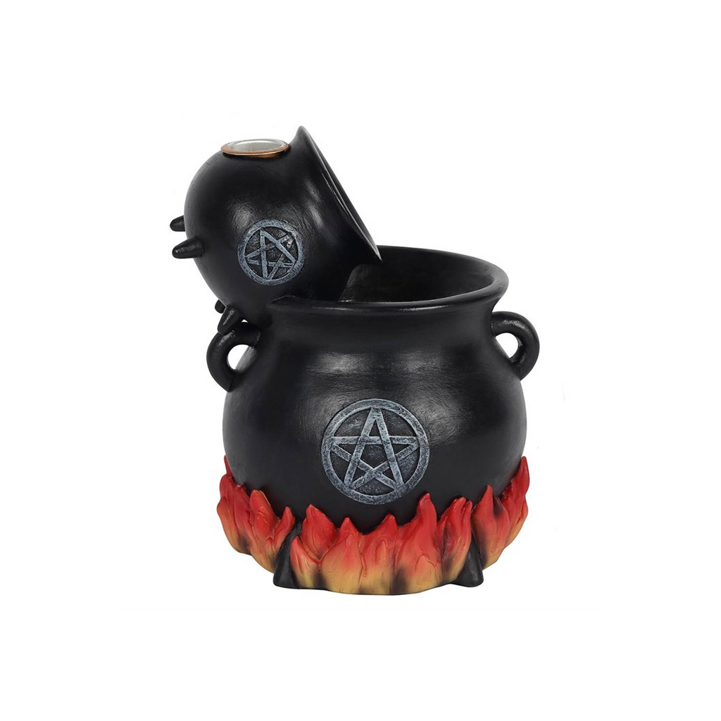 POURING CAULDRONS BACKFLOW INCENSE HOLDER