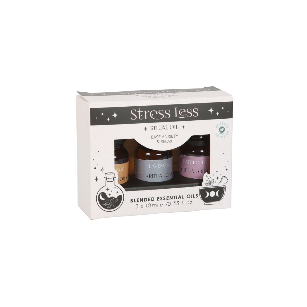 STRESS LESS RITUAL ESSENTIAL OIL GIFT SET