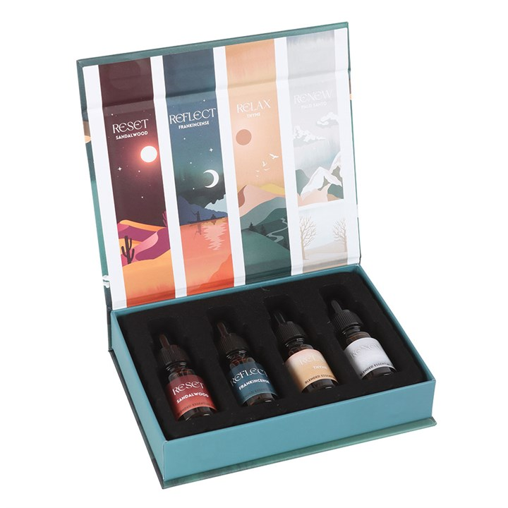 THE MEDITATION COLLECTION ESSENTIAL OIL GIFT SET