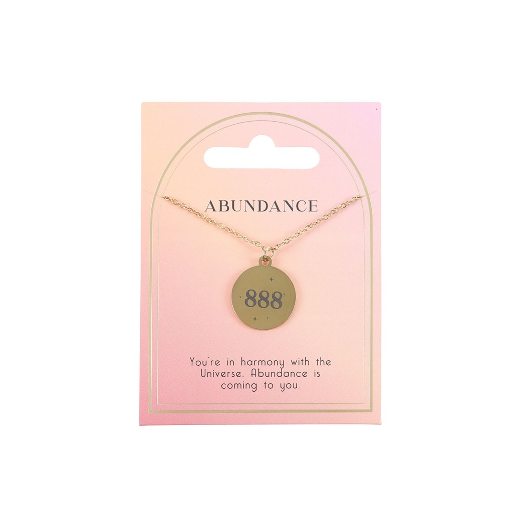 888 ANGEL NUMBER NECKLACE
