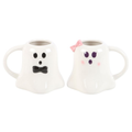 MR + MRS BOO GHOST MUG SET