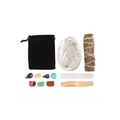 DIVINE ENERGY SMUDGE + STONE WELLNESS KIT GIFT SET
