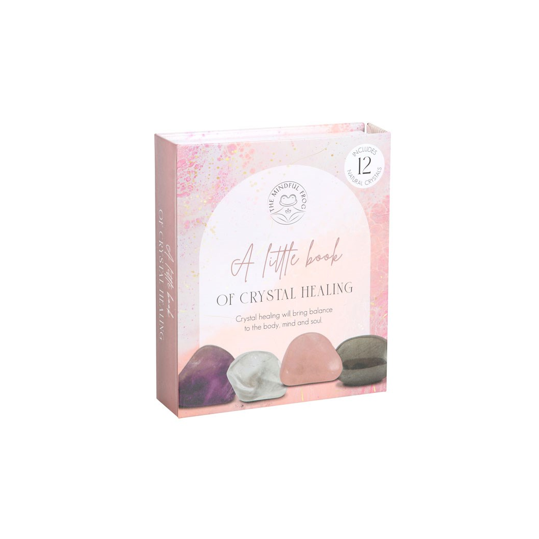 A LITTLE BOOK OF CRYSTAL HEALING GIFT SET