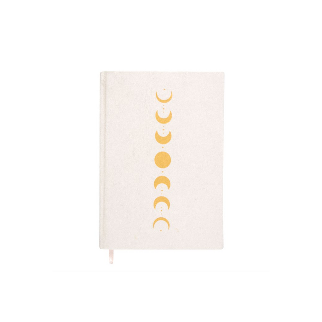 MOON PHASES VELVET NOTEBOOK