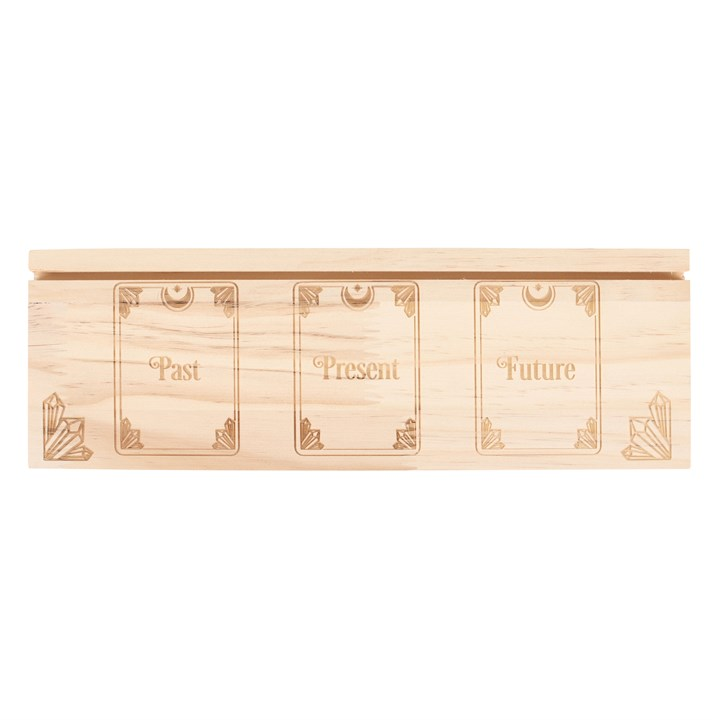 PAST, PRESENT + FUTURE TAROT CARD STAND