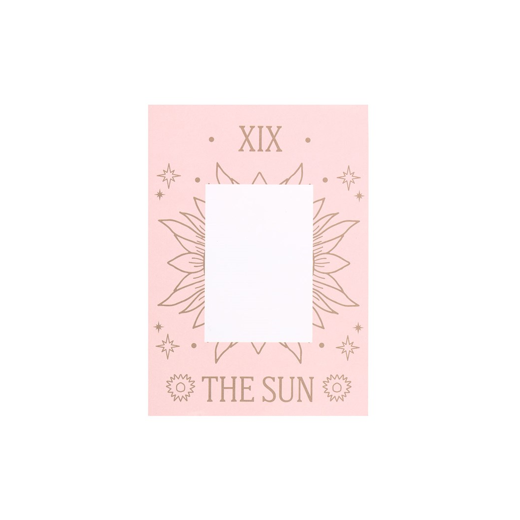 THE SUN VINTAGE TAROT NECKLACE CARD