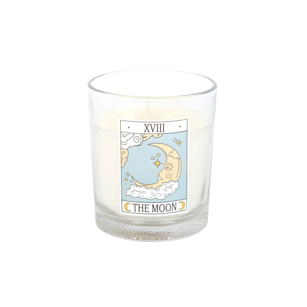 THE MOON VINTAGE TAROT CANDLE