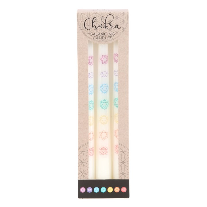 CHAKRA TAPER CANDLES
