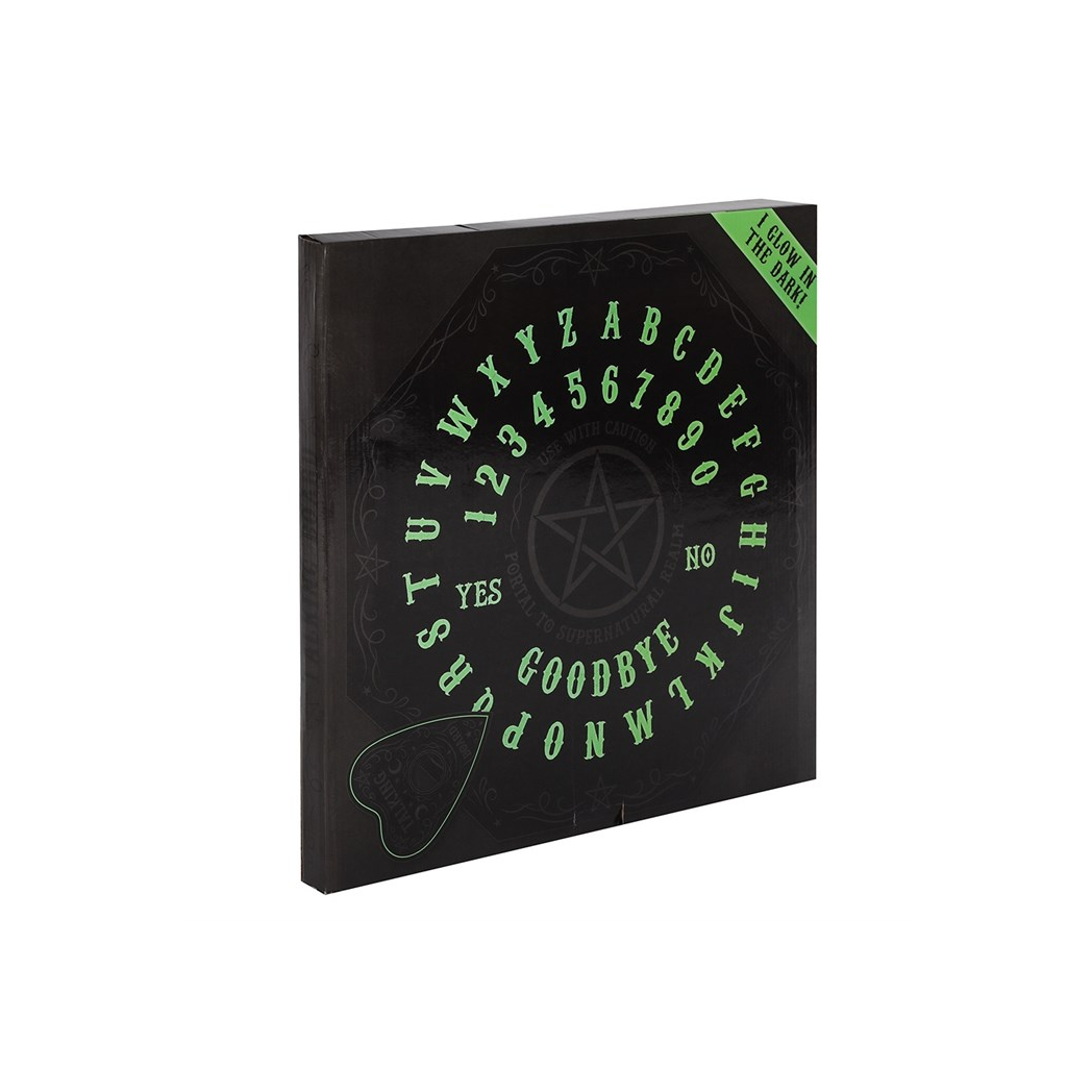 GLOW IN THE DARK PENTAGRAM TALKING BOARD