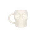 WHITE SKULL MUG