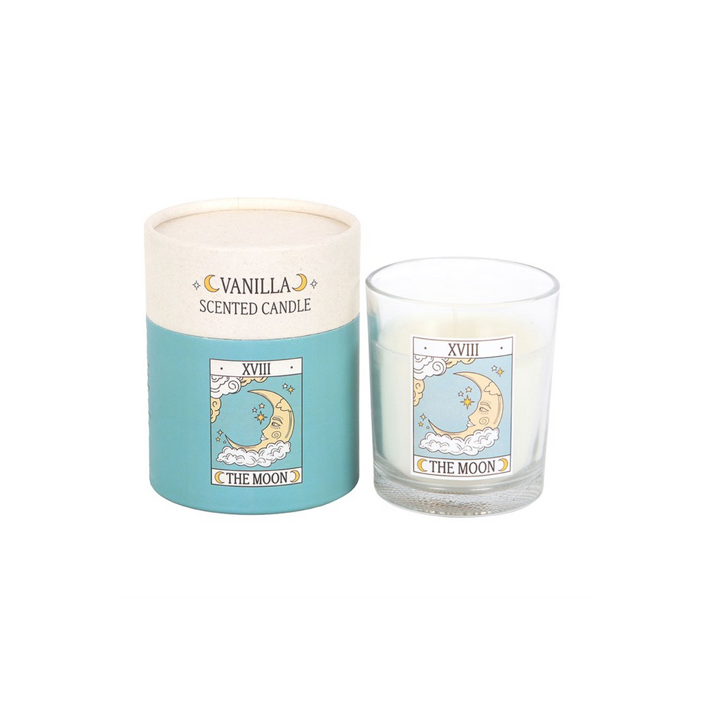 THE MOON VINTAGE TAROT CANDLE