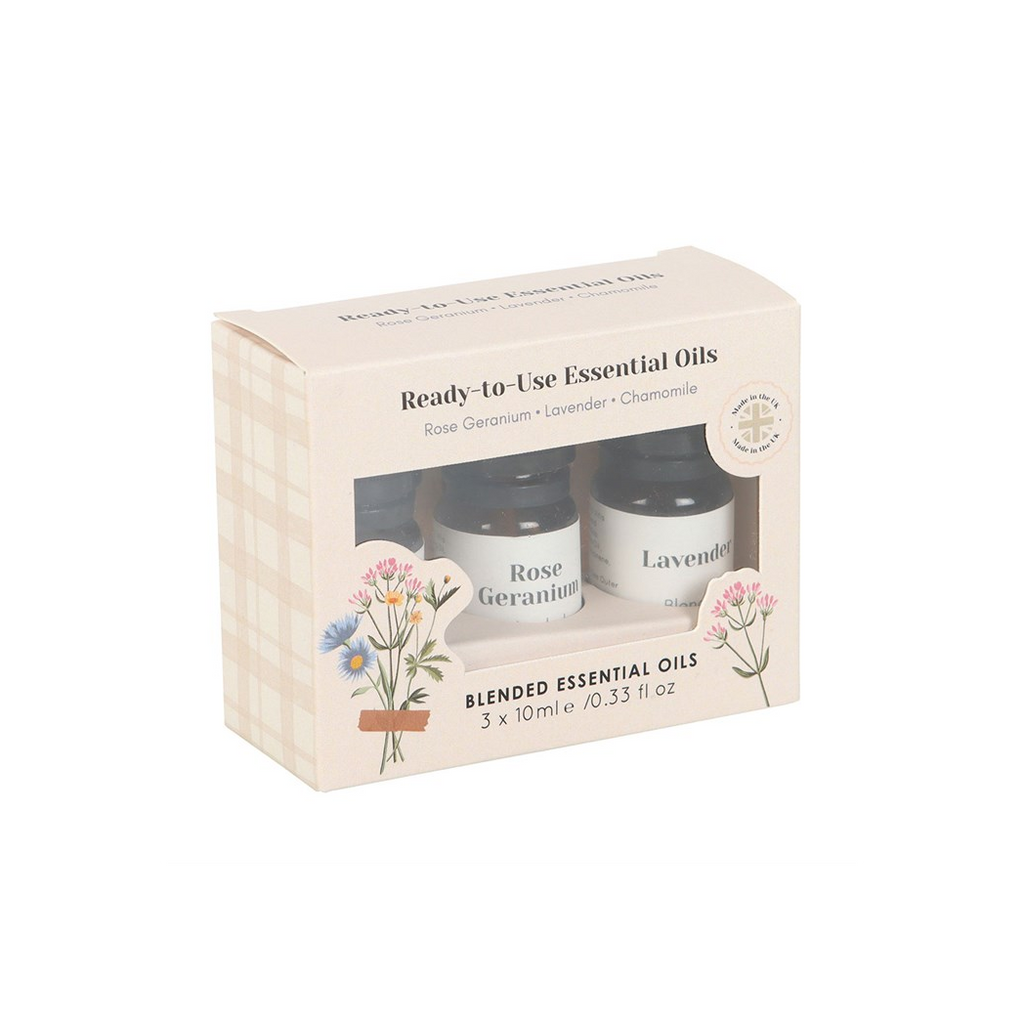 FLORAL BLENDED ESSENTIAL OIL SET