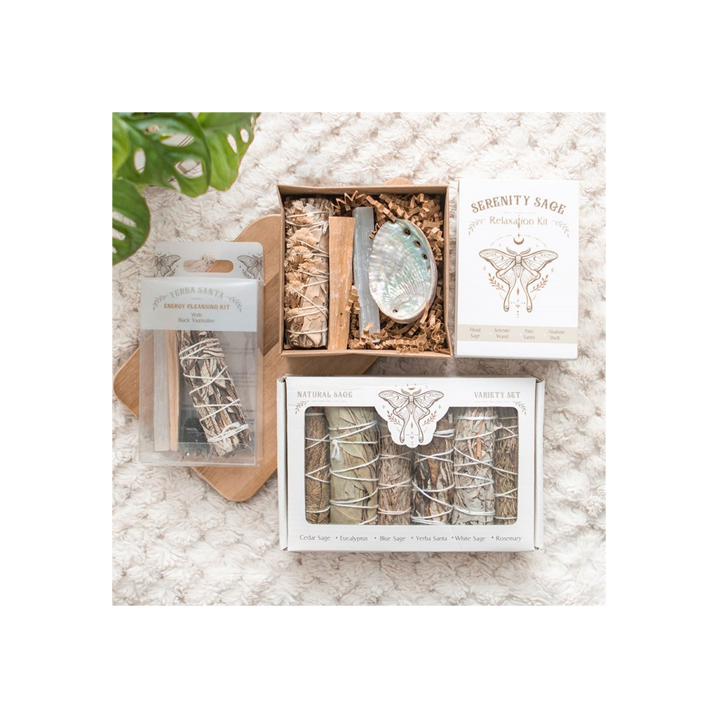 SERENITY SAGE RELAXATION SMUDGE KIT