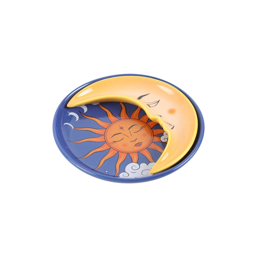 SUN + MOON STACKING TRINKET DISH SET
