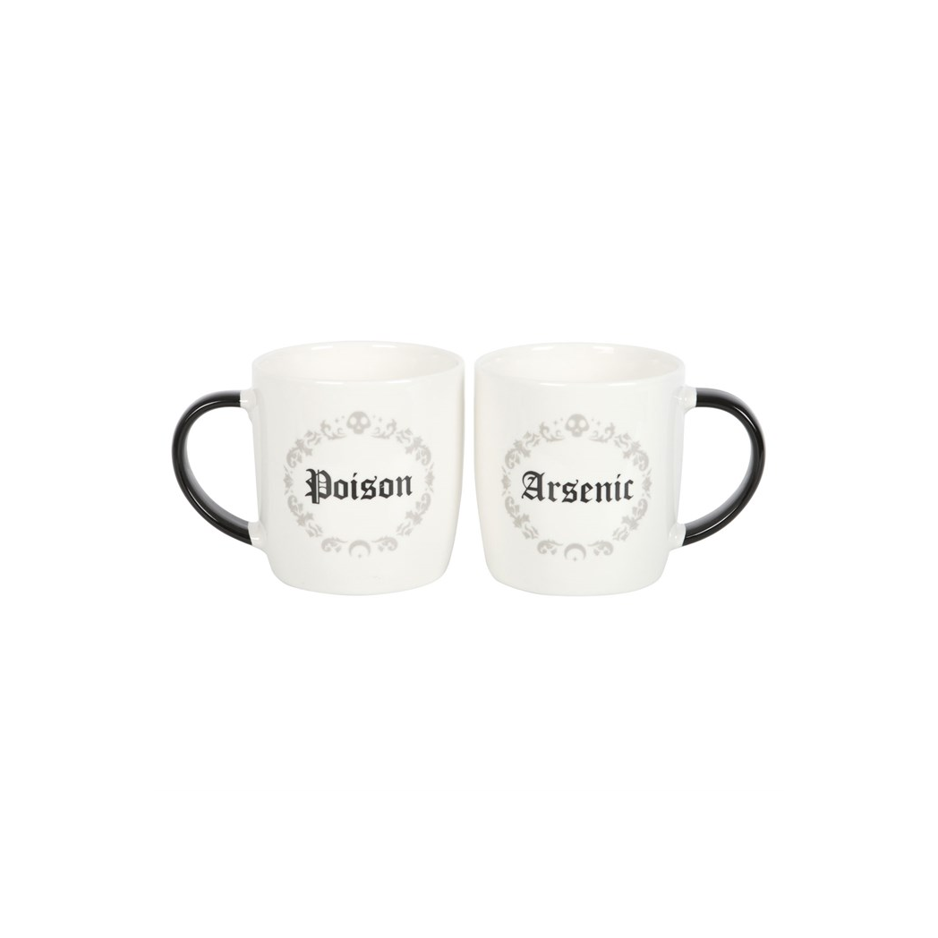POISON + ARSENIC COUPLES MUG SET