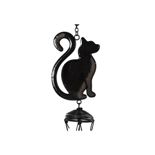 BLACK CAT WINDCHIME