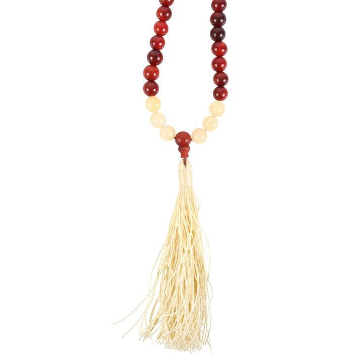 YELLOW JASPER MALA NECKLACE
