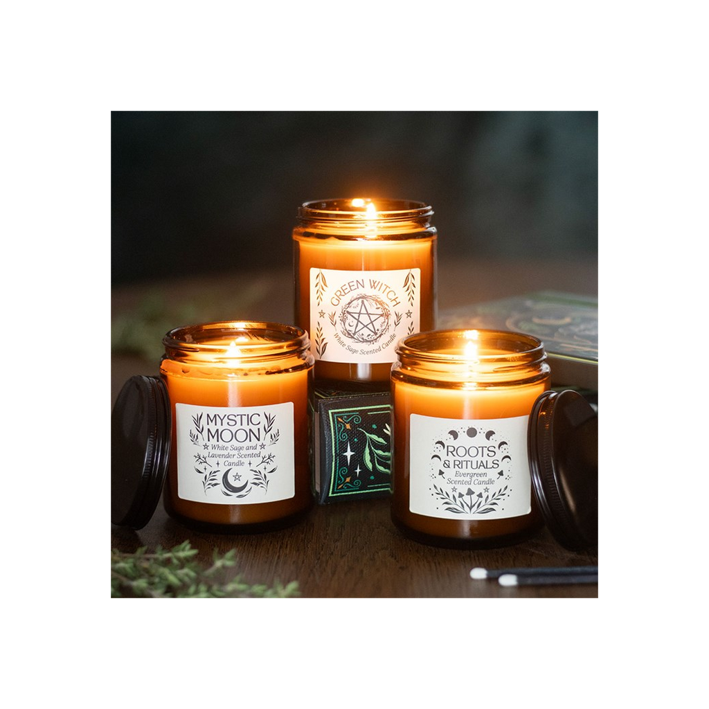 MYSTIC MOON SAGE + LAVENDER CANDLE