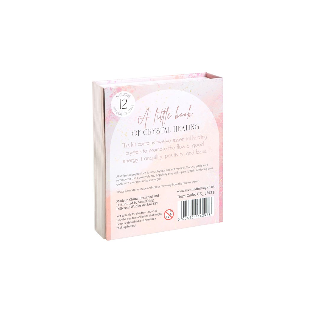 A LITTLE BOOK OF CRYSTAL HEALING GIFT SET