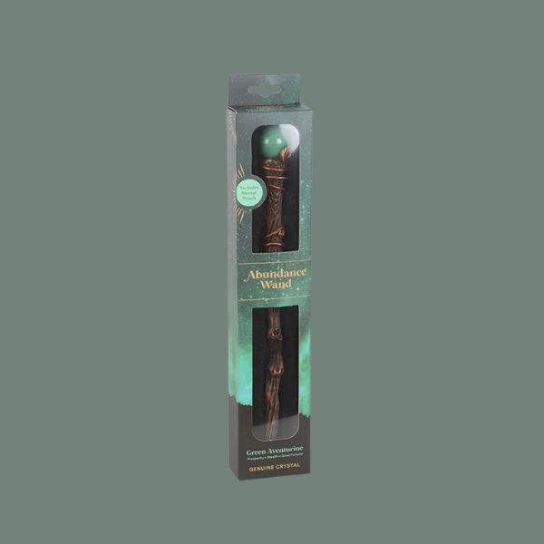 ABUNDANCE AVENTURINE CRYSTAL WAND