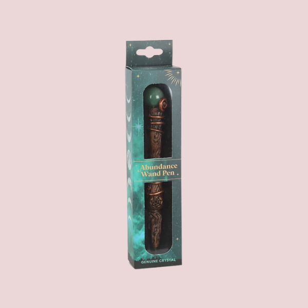 ABUNDANCE AVENTURINE WAND PEN